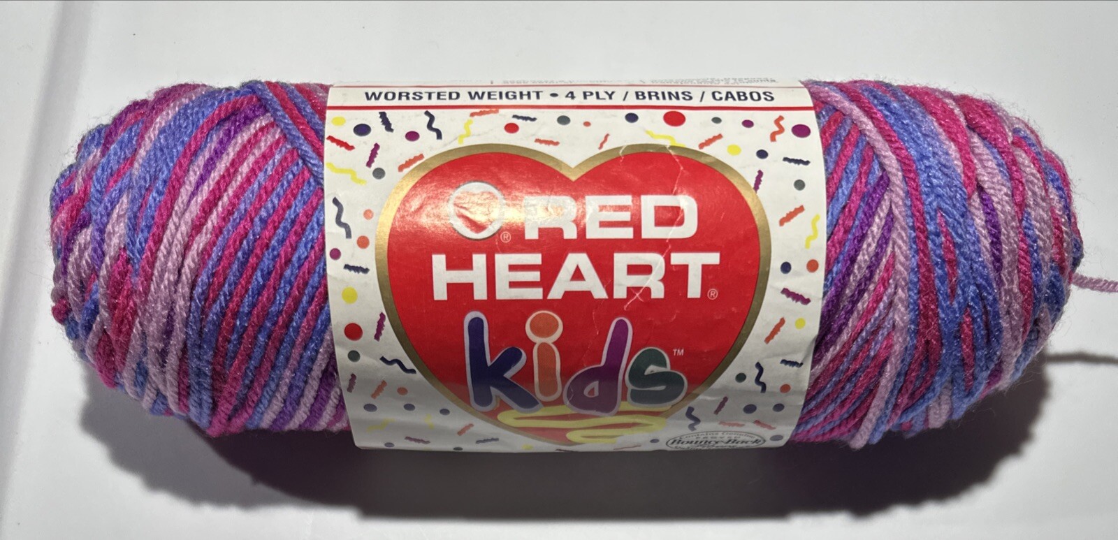 1 RED HEART KIDS in DREAM GIRL #2955 4oz 232yds 100% Acrylic