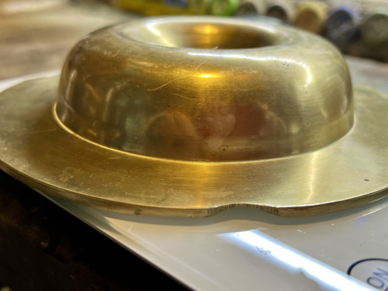 Vintage Chinese Zodiac Brass Ashtray 1920-1980’s