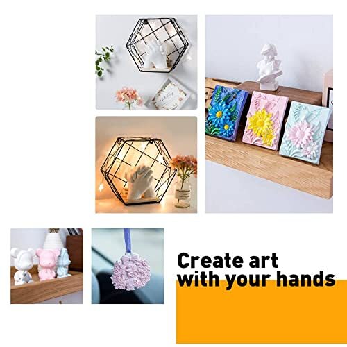Falling in Art 1lb Plaster of Paris Powder – Hand Mold Casting Kit Powder,