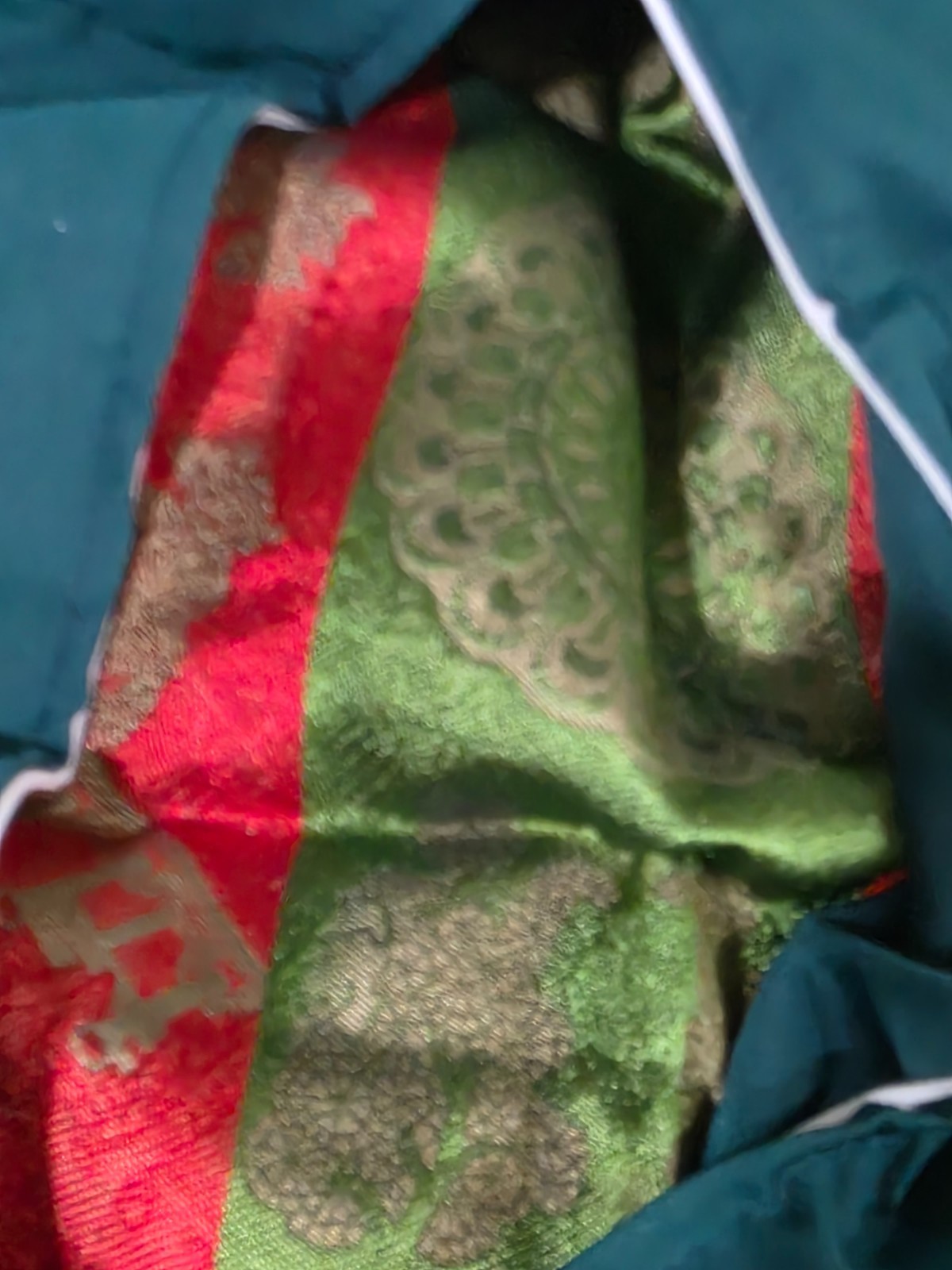 Vintage Silk Brocade Chinese 50’s Pillow Covers 18″