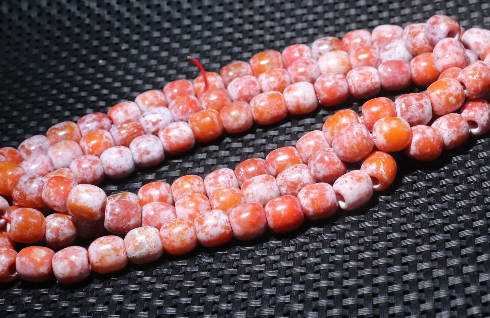 Neolithic Liangzhu CULTURAL Old JADE Leo Wealth Bead 108 Prayer Necklace Amulet