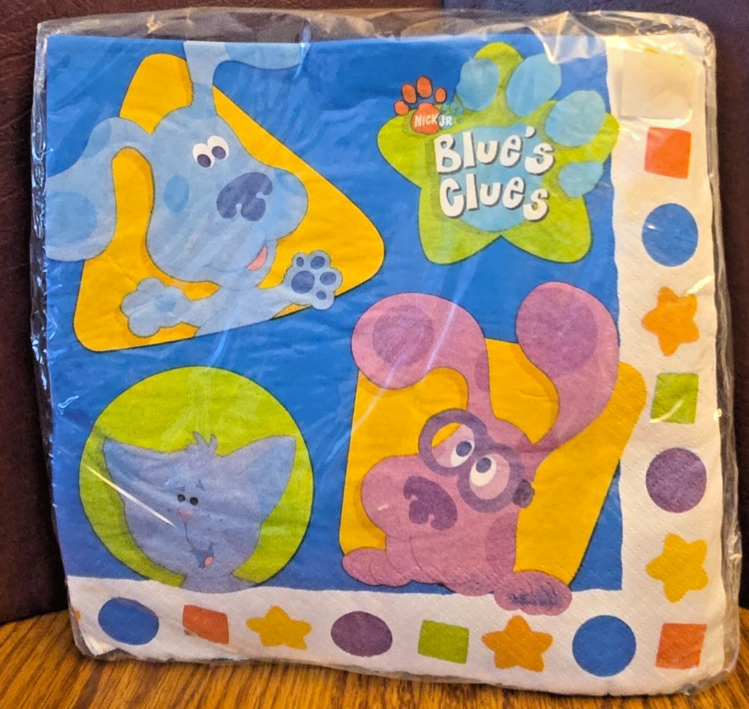 2003 vintage clues blues party items YOU PICK ONE All NEW