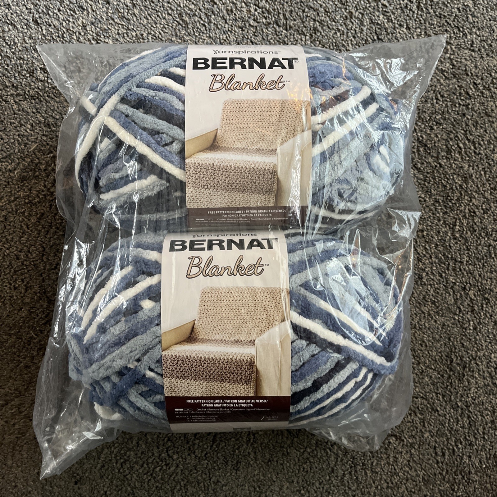Bernat® Blanket 10.5oz—Bag of 2 Yarn Pack