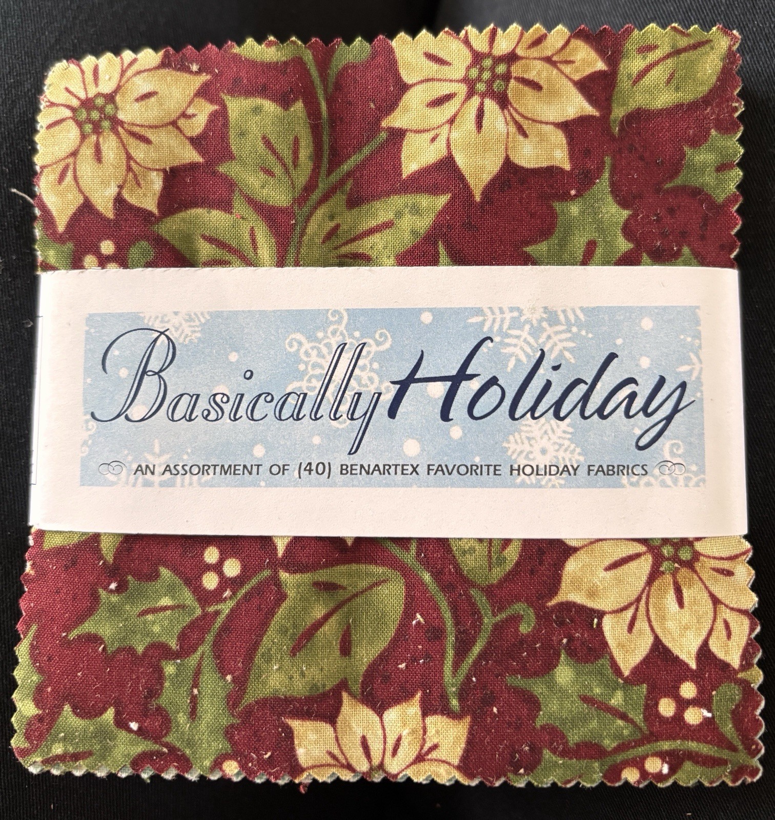 “Basically Holiday” Charm Pack By Benartex