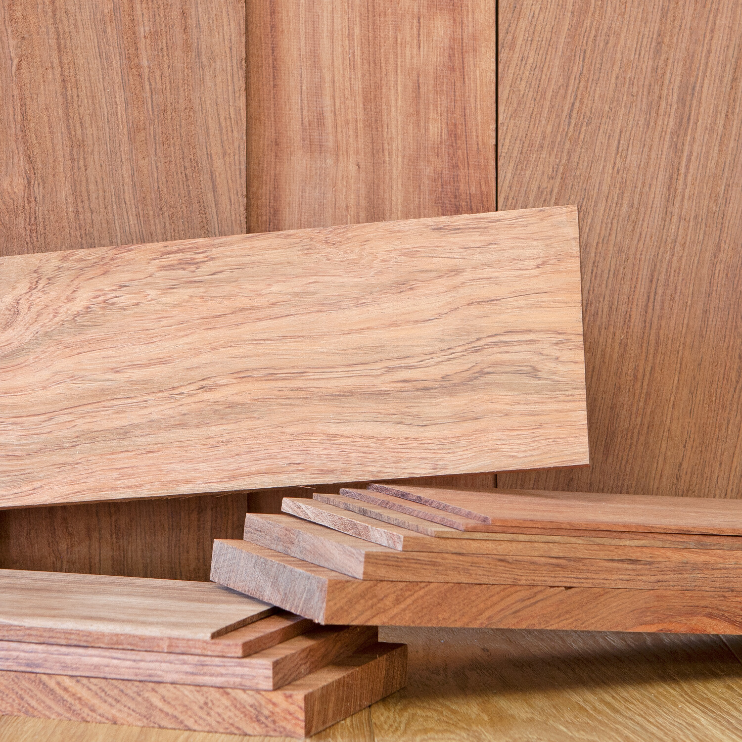 1/8″, 1/4″, 1/2″ & 3/4″ S4S Bubinga Dimensional Lumber