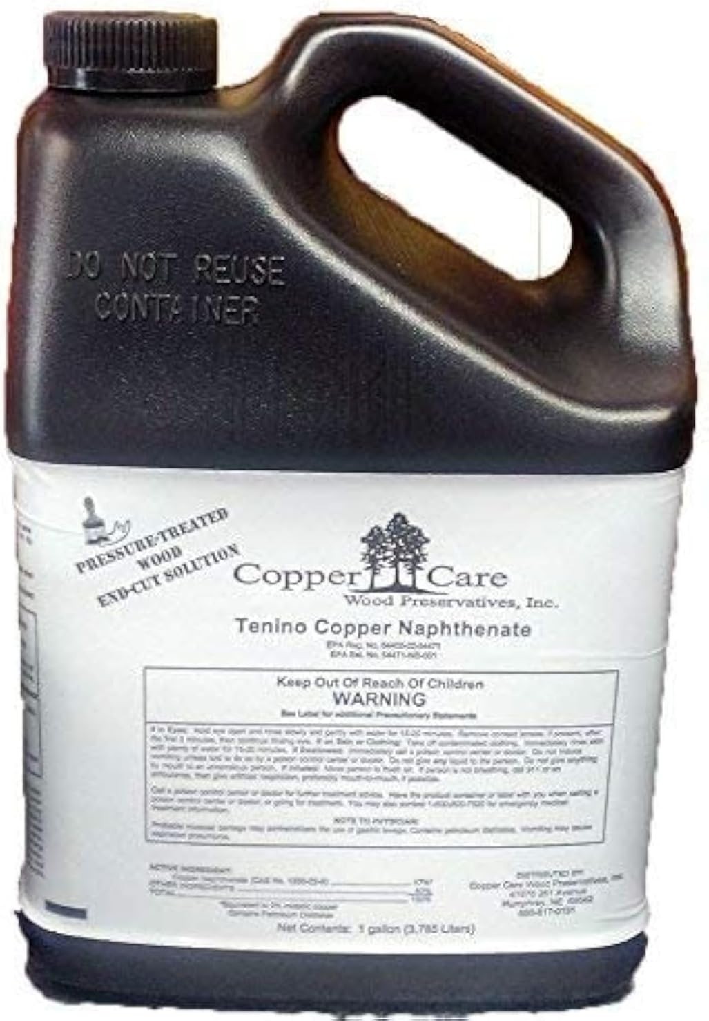 Ready-to-Use 1 Gallon Copper Naphthenate 17% Wood Preservative for Exterior Use