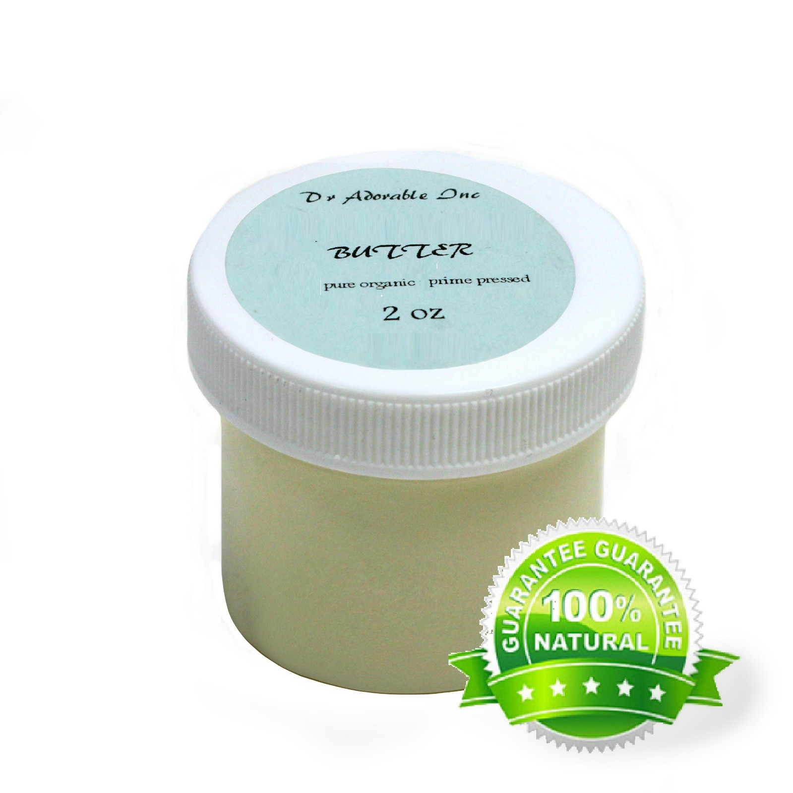 LEMON BUTTER ORGANIC NATURAL COLD PRESSED 100% PURE RAW HAIR SKIN BODY FRESH