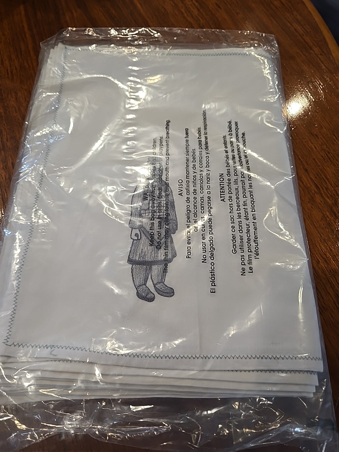 Set Of 12 New In Package Chinese Terracotta Warriors Cloth Placemats