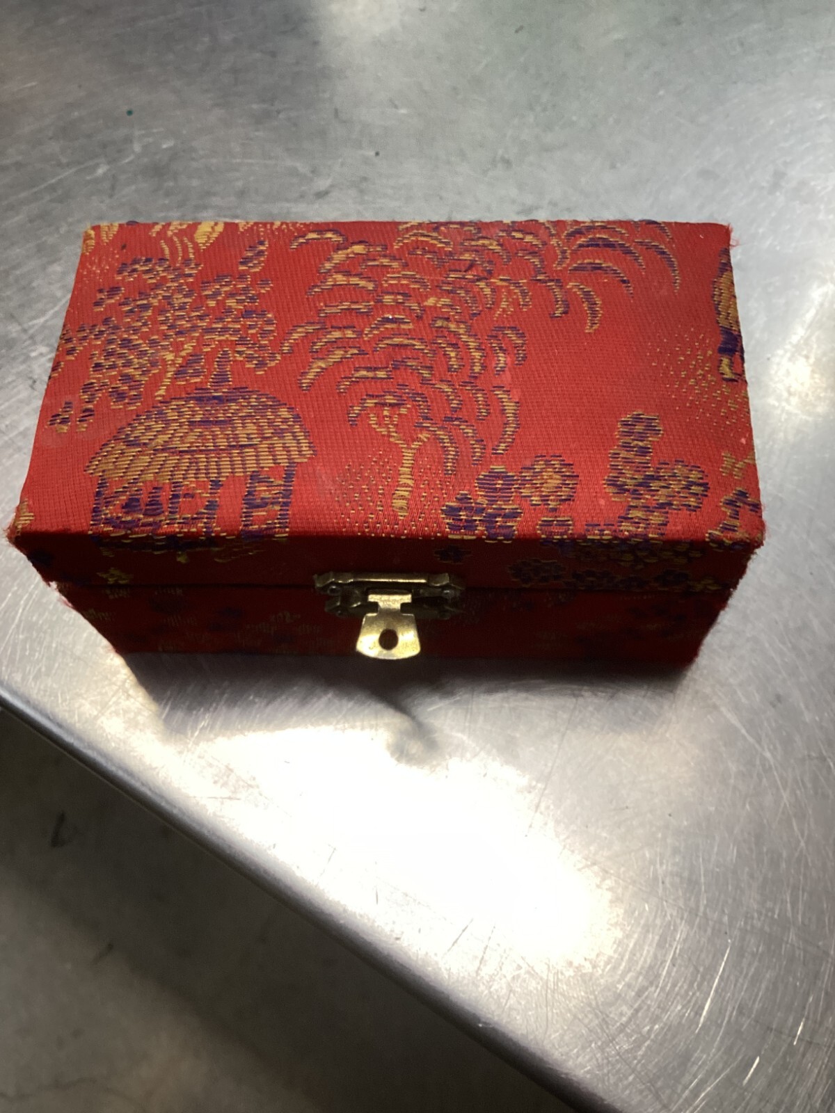 Vintage Hebei Baoding Iron Ball Shou Xing Original Box & Directions Bird Dragon