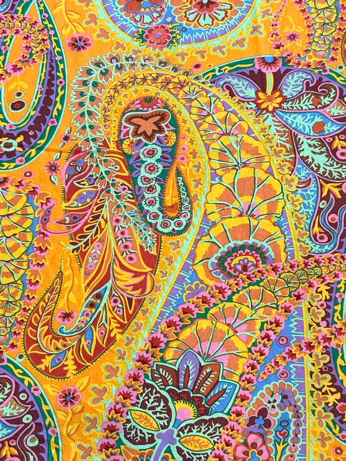 Quilting fabric by Kaffe Fassett for Rowan Fabrics #GP60 Paisley Jungle BTY