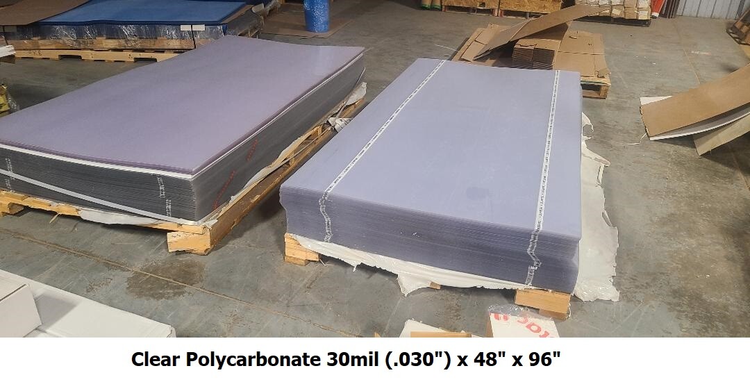 Clear Transparent Polycarbonate Lexan Plastic Film Frame Sheet Impact Resistant