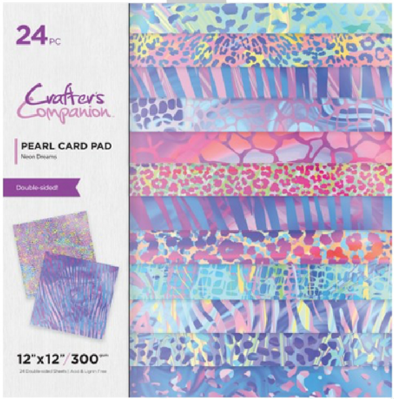Crafters Companion Huge Selection of (21) 12×12 Paper Pads, A Lifetime Supply!