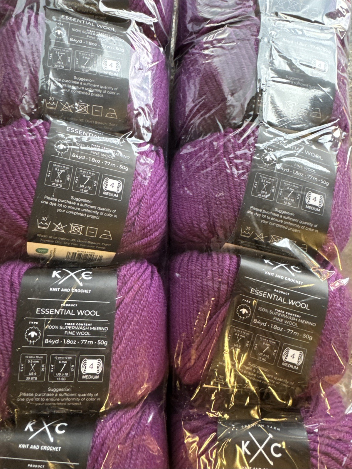 10 K+C Essential FINE Wool, DEEP ORCHARD ,NEW