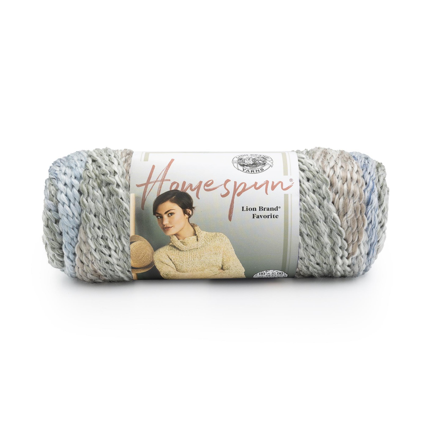 (1 Pack) Lion Brand Yarn 790 Homespun Bulky Yarn