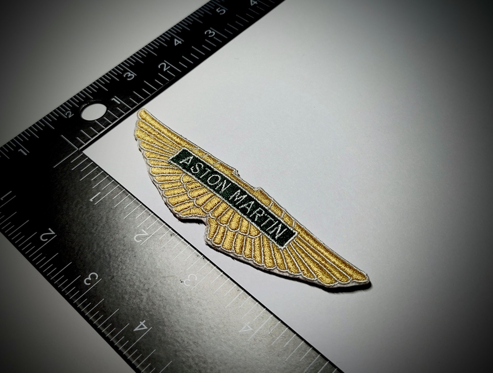 Aston Martin Patch High Quality Iron Sew on Quality Patch UK Collections