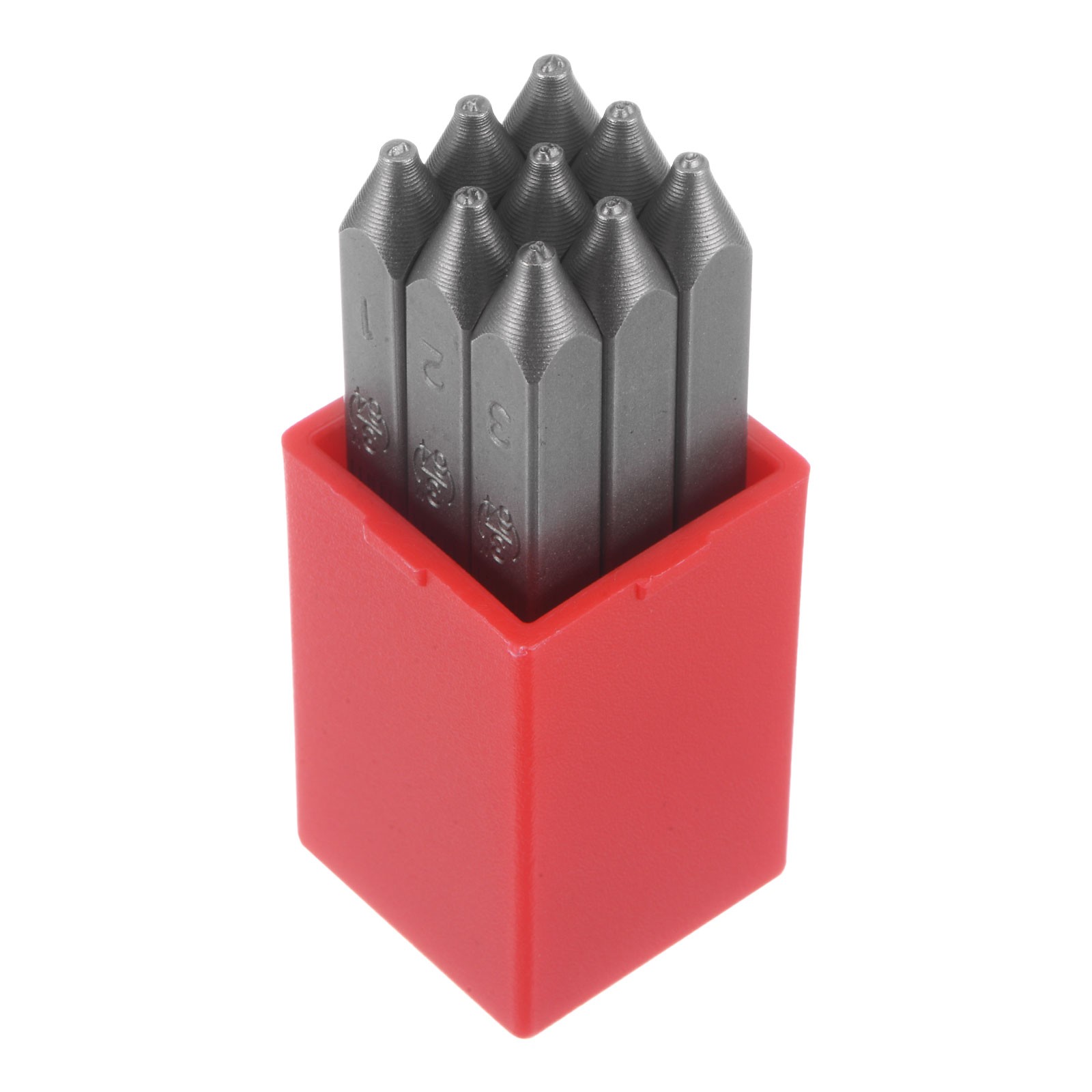 9Set Metal Number Stamp 1mm Steel for Jewelry Making Die