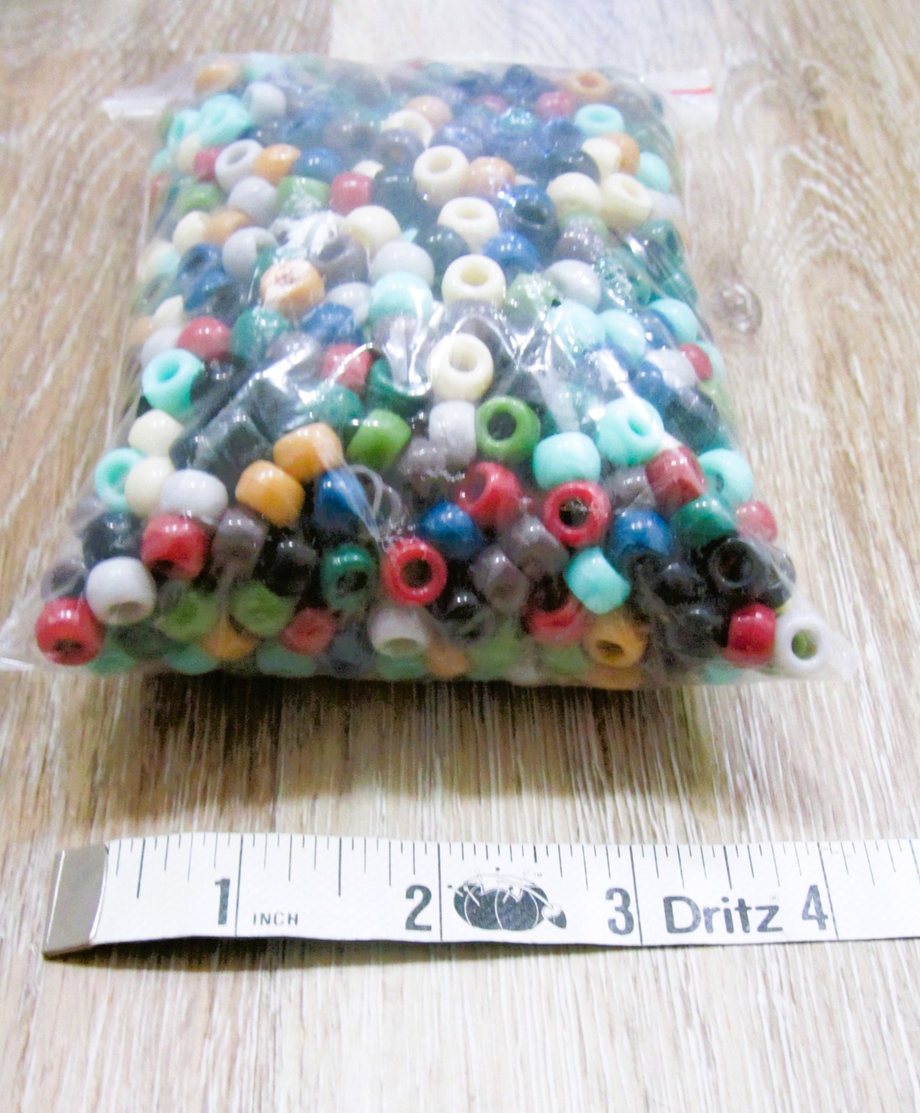 Mixed Earth Tone Colored Pony Beads for Jewelry & Crafting Hobbies 6 mm x 9 mm