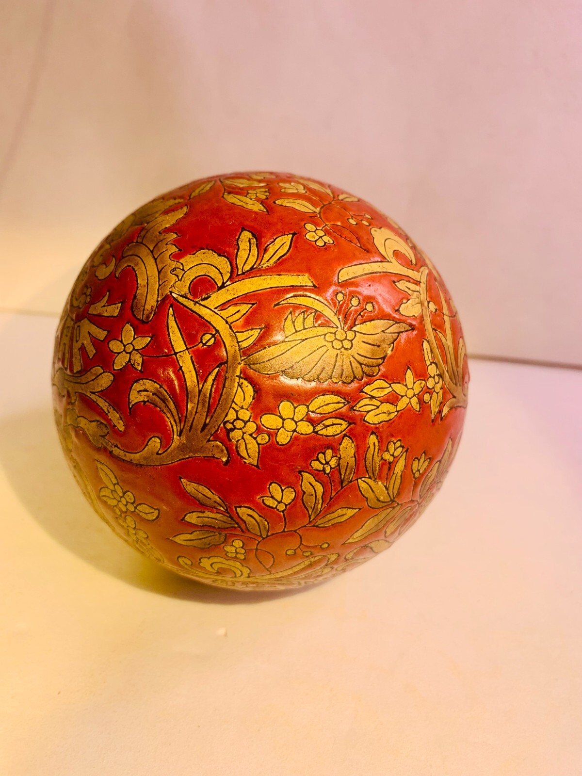 Oriental Accent Since 1880 Oriental Decorative Porcelain Ball No Stand Ball Only