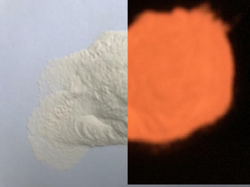 ORANGE NEON GLOW in the DARK SPECIAL POWDER PIGMENT