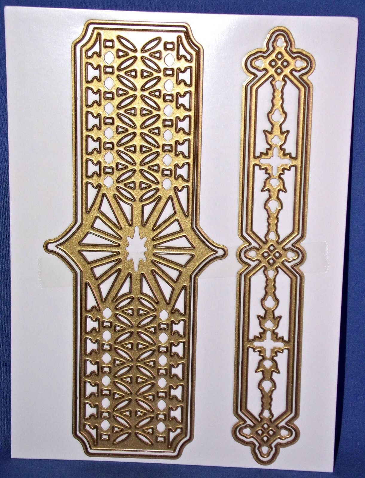 Anna Griffin Gentlemen’s Study Die Set Border Designs Wide & Thin 4pcs Free Ship