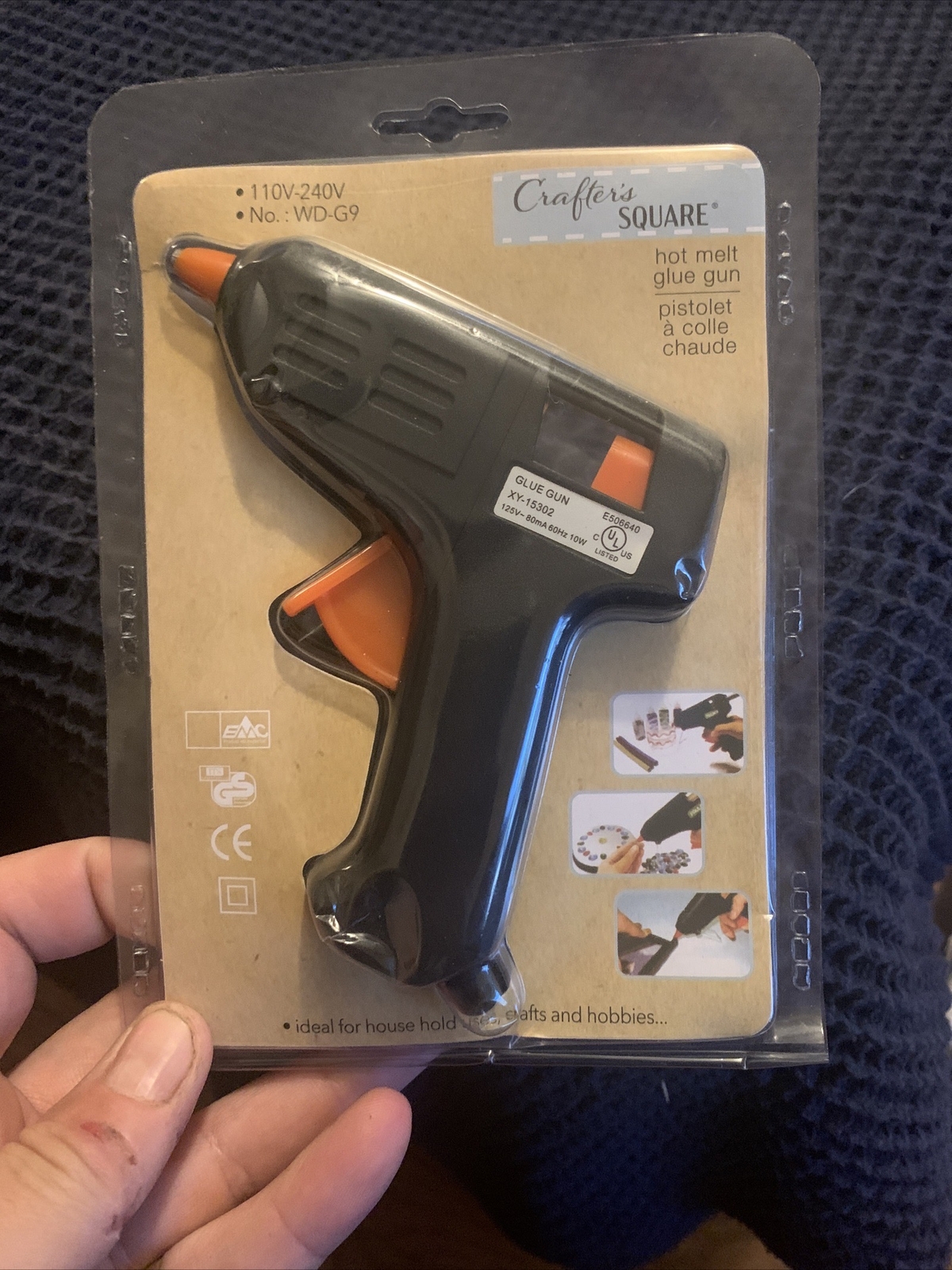 Crafters Square, Hot Melt Glue Gun, 110v-240v, No-WD-G9, #Gluegun#Crafts