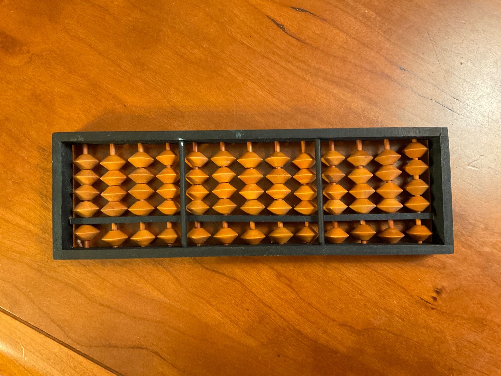 VTG SMALL WOODEN 13 ROW ABACUS JAPAN