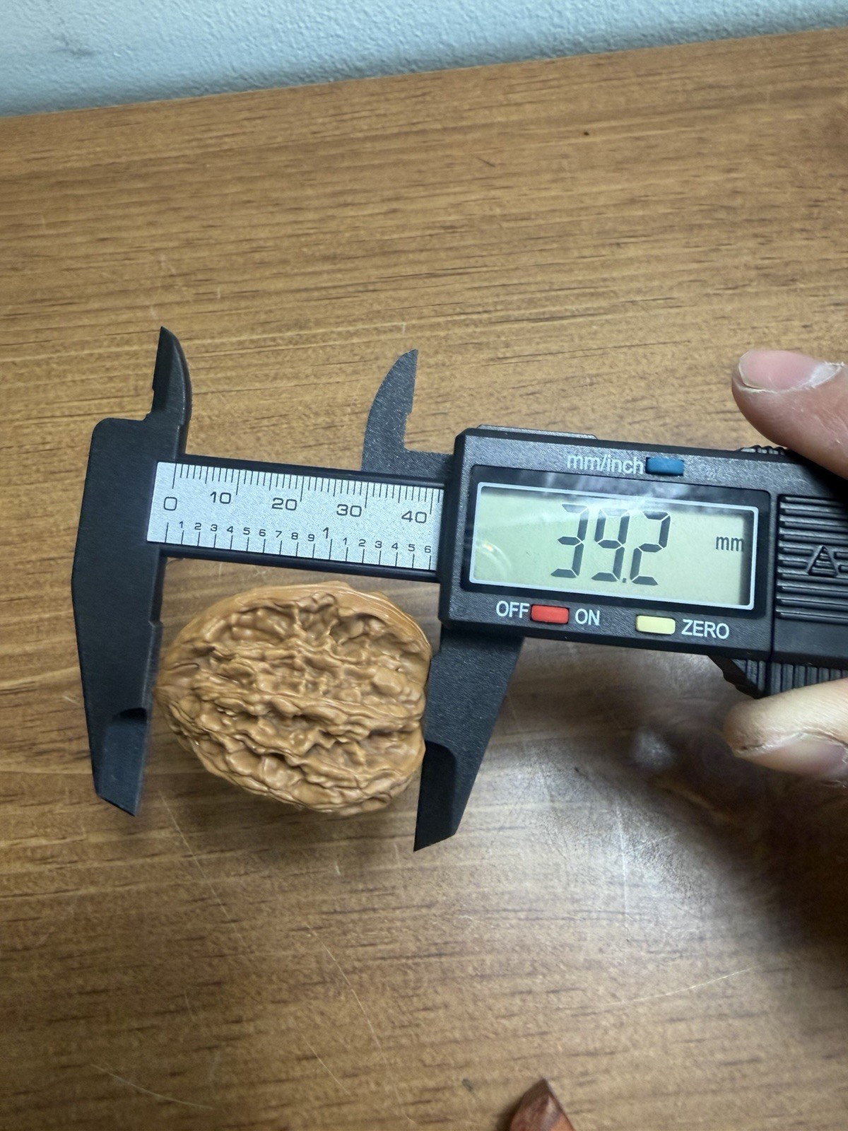 Pair of Match Chinese Health Walnut 精品老树高装麦穗虎头文玩核桃 40x36x34 已打底 配底座手套和刷子