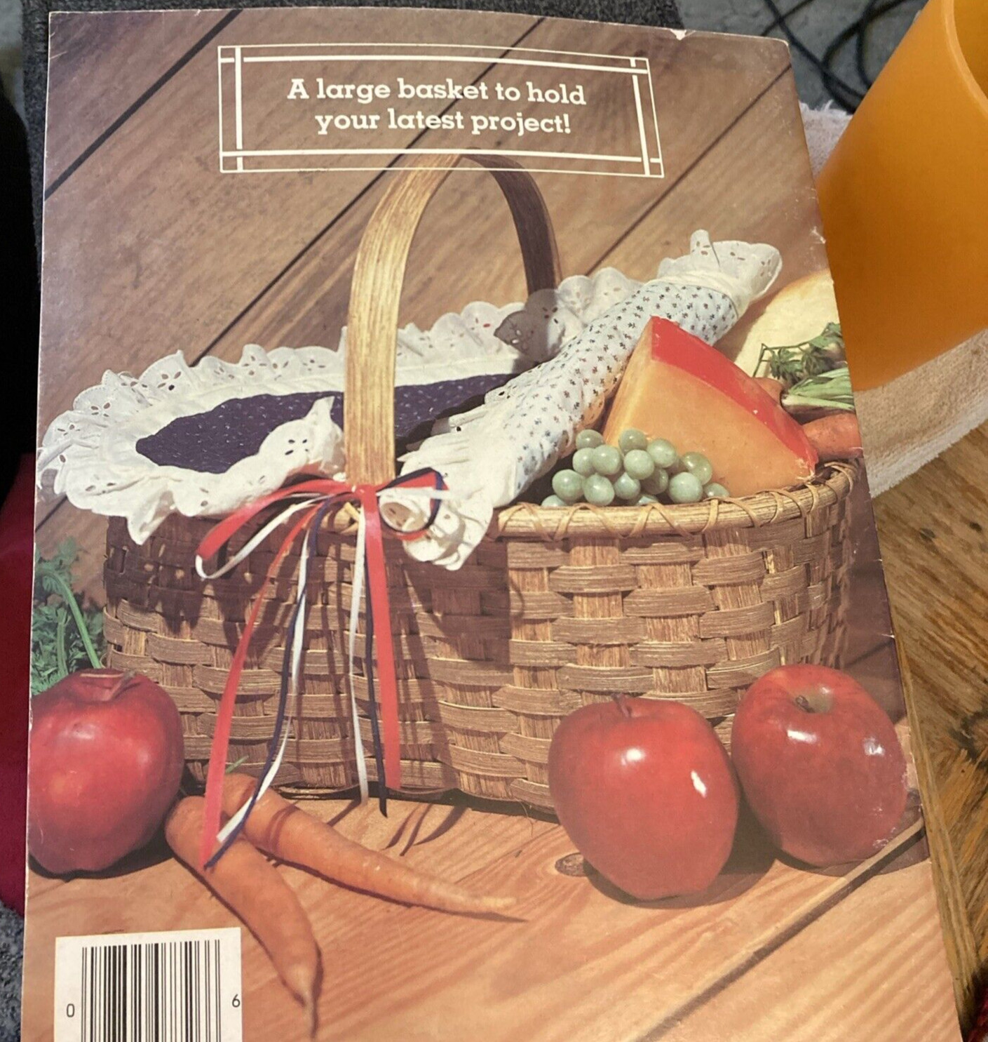 Vtg Rare Plaid Enterprises Inc. BASIC BASKET WEAVING Pattern 1983 bk #7726