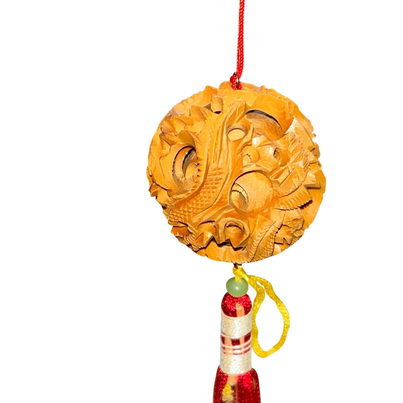 Vintage Chinese Devil’s Work Puzzle Ball Multi-Sphere Carving ornament