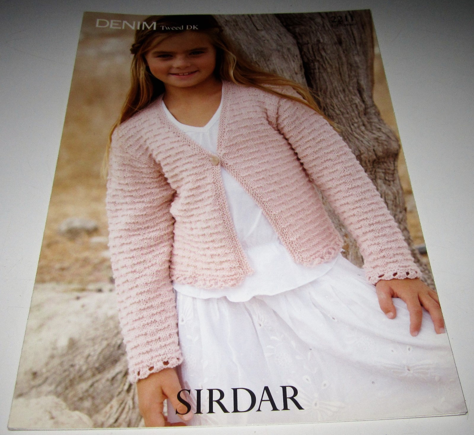 Lot of 9 SIRDAR dk Knitting Yarn Patterns for GIRLS Ages 1 thru 13 years