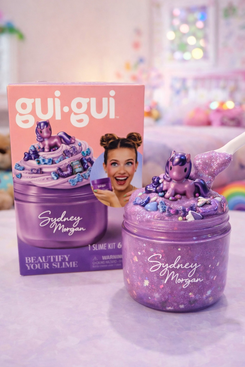 Gui‑Gui by Sydney Morgan Horse Slime Kit – Beautify Your Slime