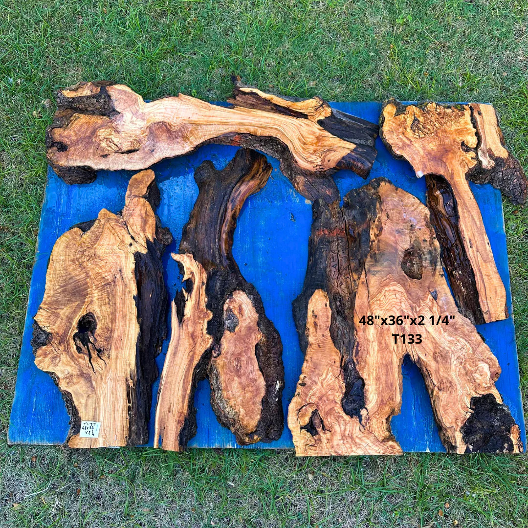Live Edge Olive Slabs 48″x36″x2 1/4″ T133