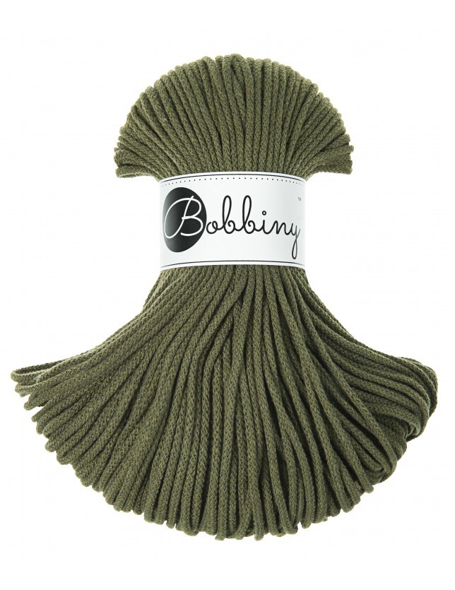 Bobbiny 3mm Braided Cotton Cord (1 Skein)| 100m/108yds| $7.99 Flat Rate Shipping