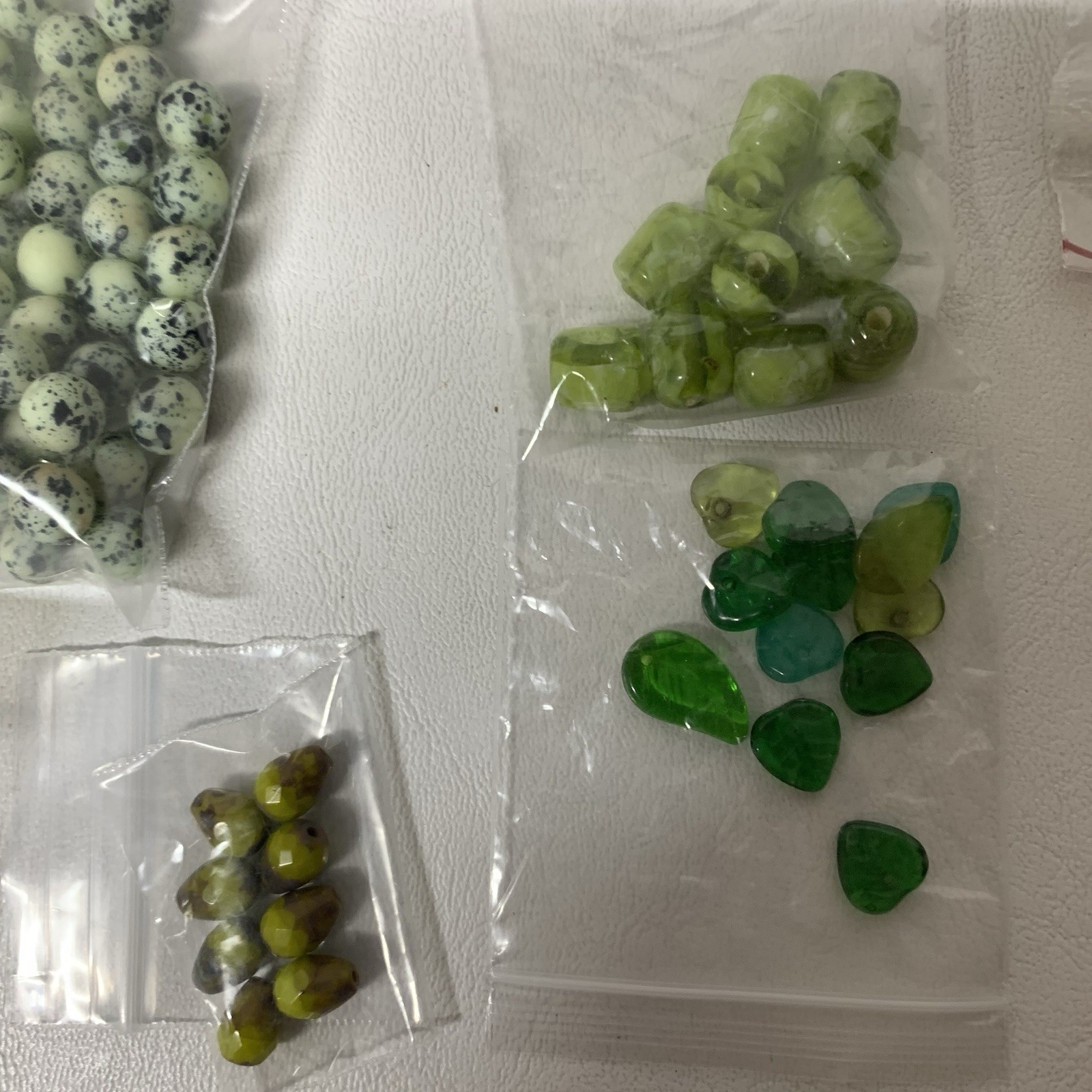 Large Lot of Beads for Jewelry Making Mixed Shapes Sizes Some Stone 5 Lbs