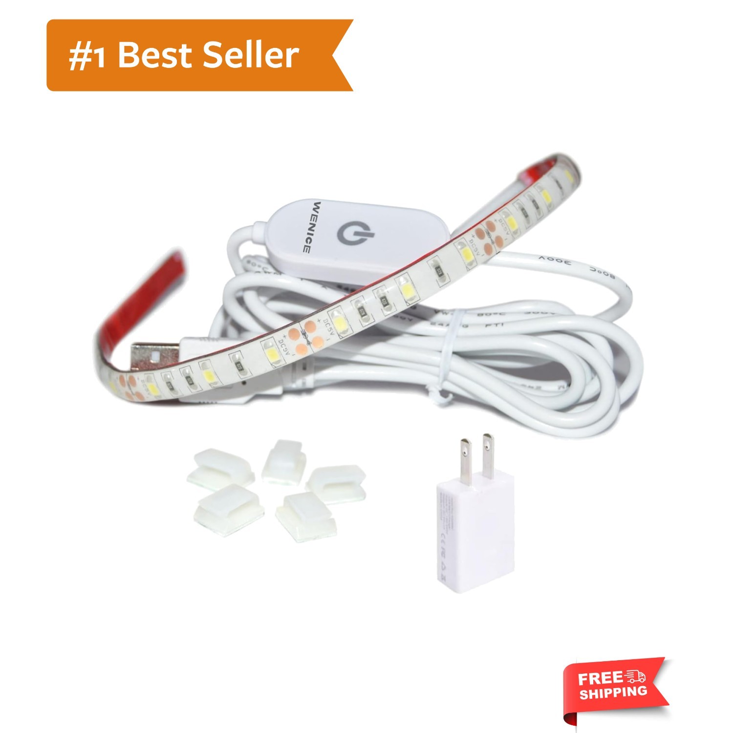 Universal-Fit Bright Daylight LED Light with Dimming Control for Sewing Projects