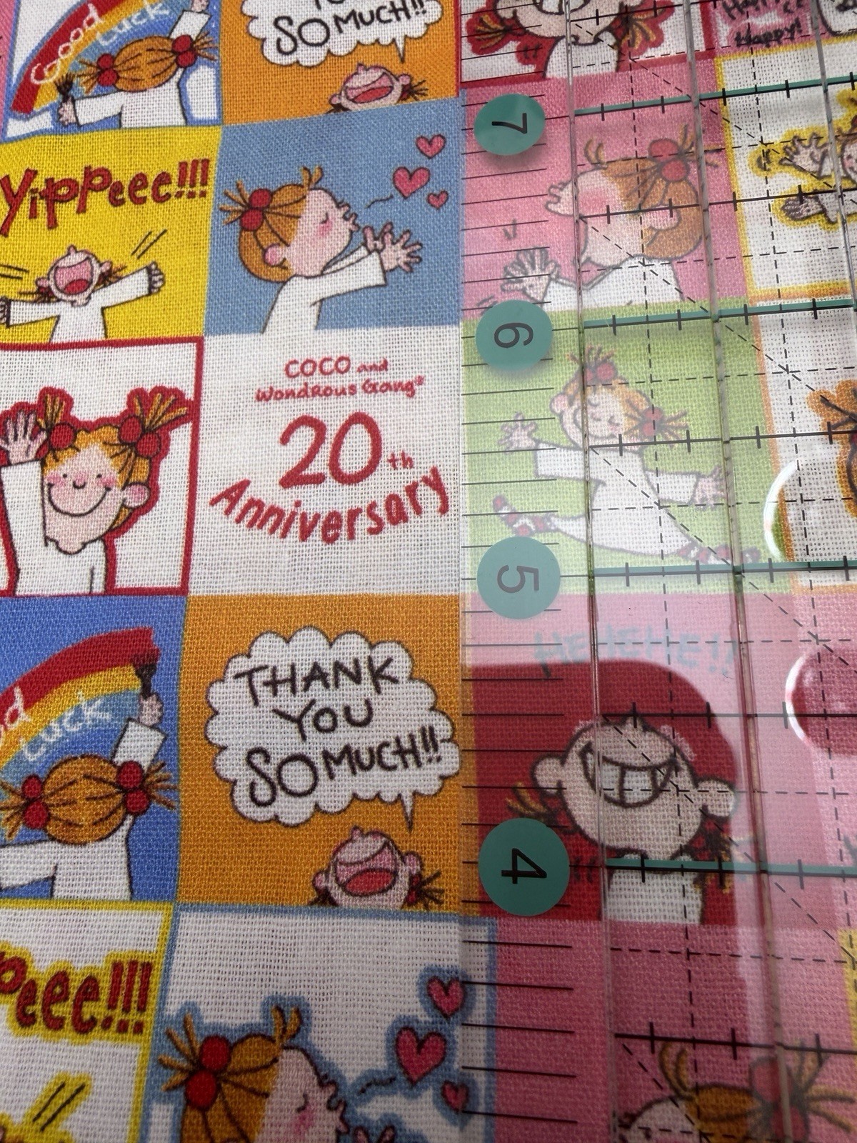 Cute Patchwork Cotton Fabric 1 Yard – doll Patchwork