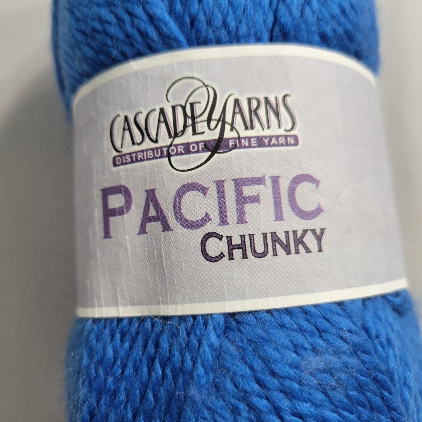 Cascade Pacific Chunky Yarn 60% Acrylic 40% Merino Wool Skein 3.5oz