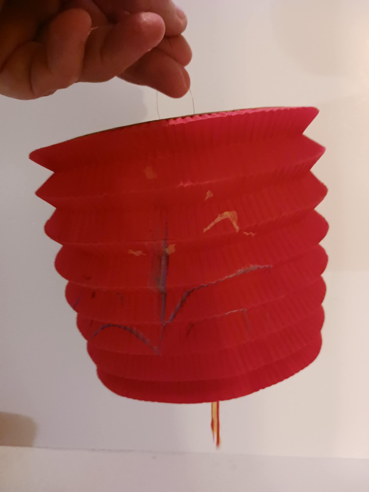 11 Vtg Chinese Accordian Paper Lanterns – Butterflies, Pointsettias, Flowers
