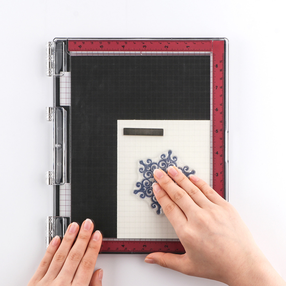 Precision Stamping Tool Stamping Platform For Red Rubber Cling Stamp Clear Stamp