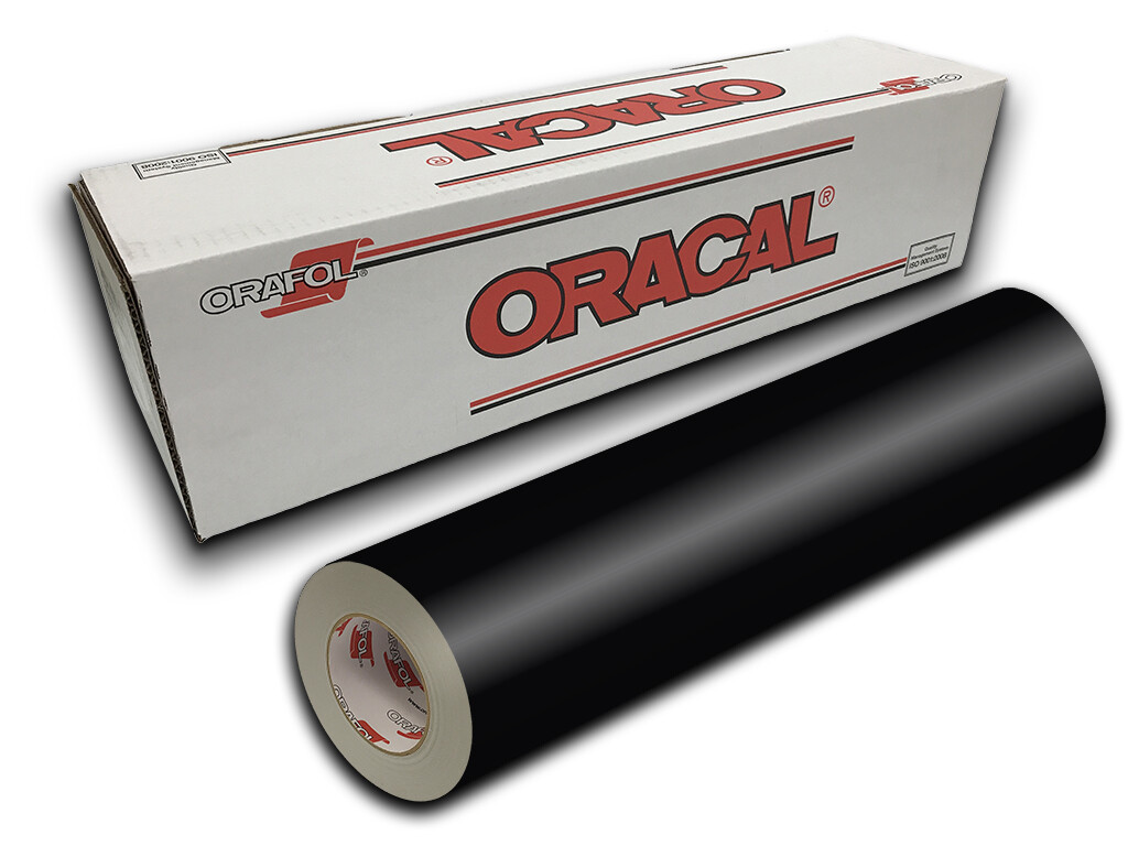 12″ X 10ft – Black Gloss Oracal 651 Craft & Hobby Cutting Vinyl Roll