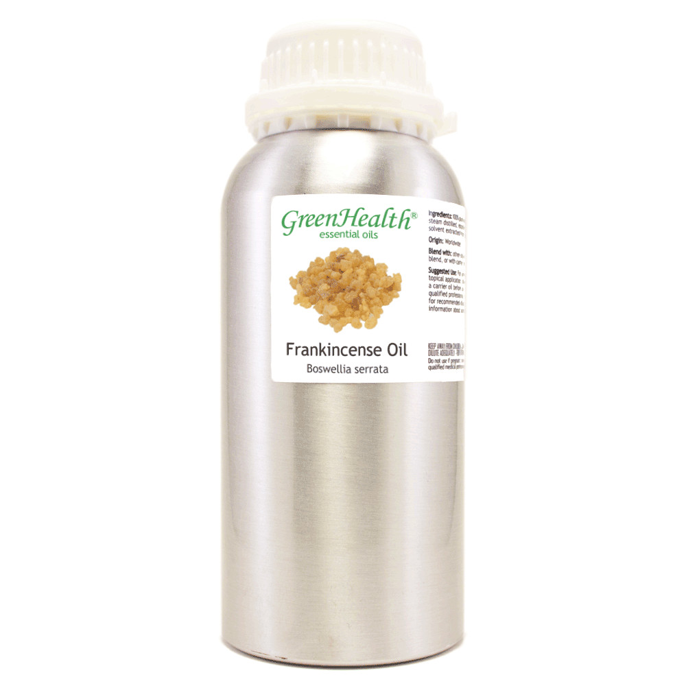 16 fl oz Frankincense Essential Oil (Serrata) Pure & Natural in Aluminum Bottle