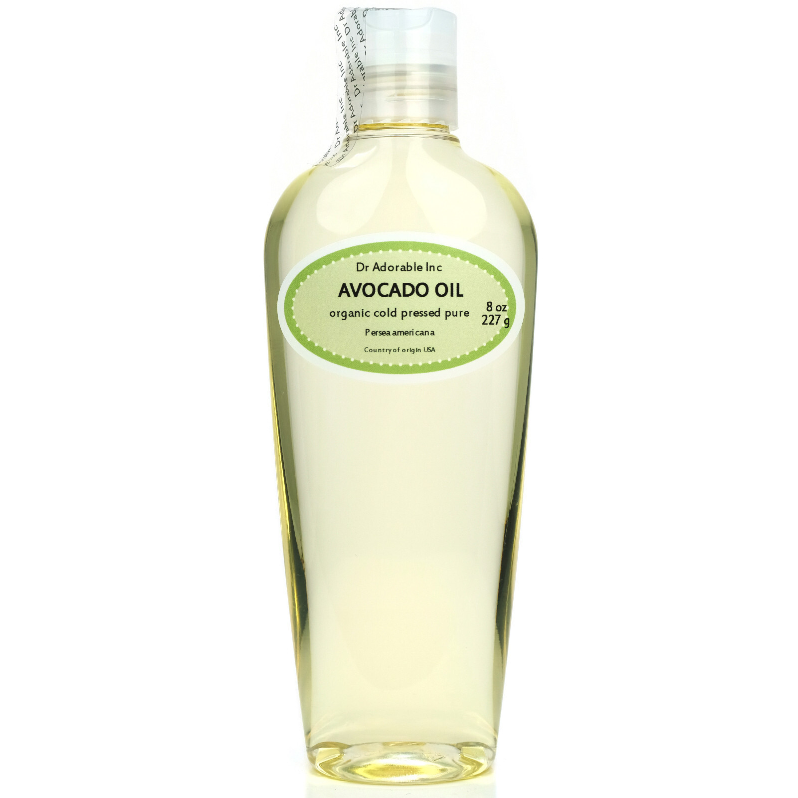 ORGANIC AVOCADO CARRIER OIL COLD PRESSED 2 OZ 4 OZ 8 OZ 12 OZ -UP TO 7 LB