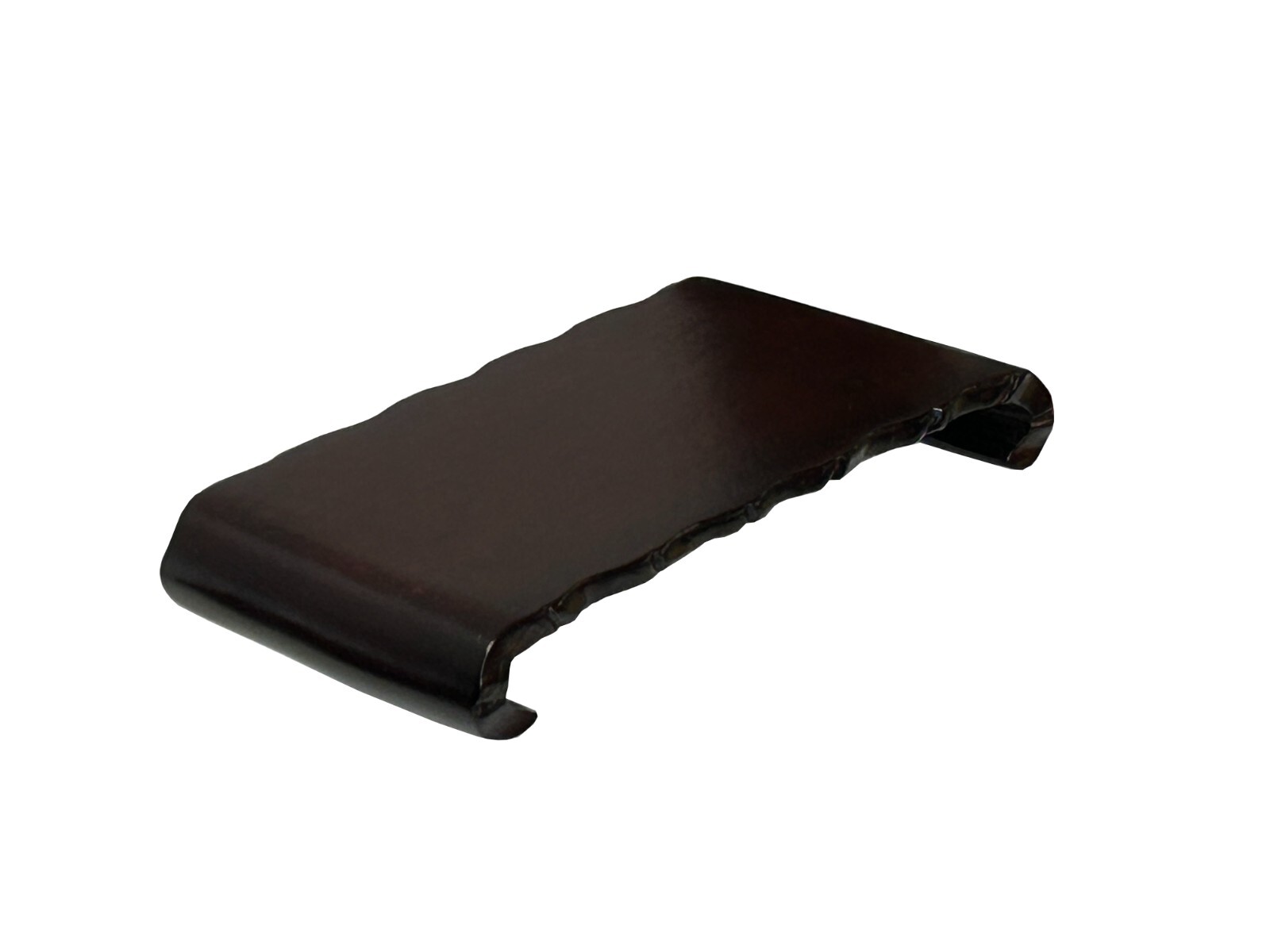 5″ Brown Wood Scroll Legs Rectangular Display Stand Riser Easel ws4036