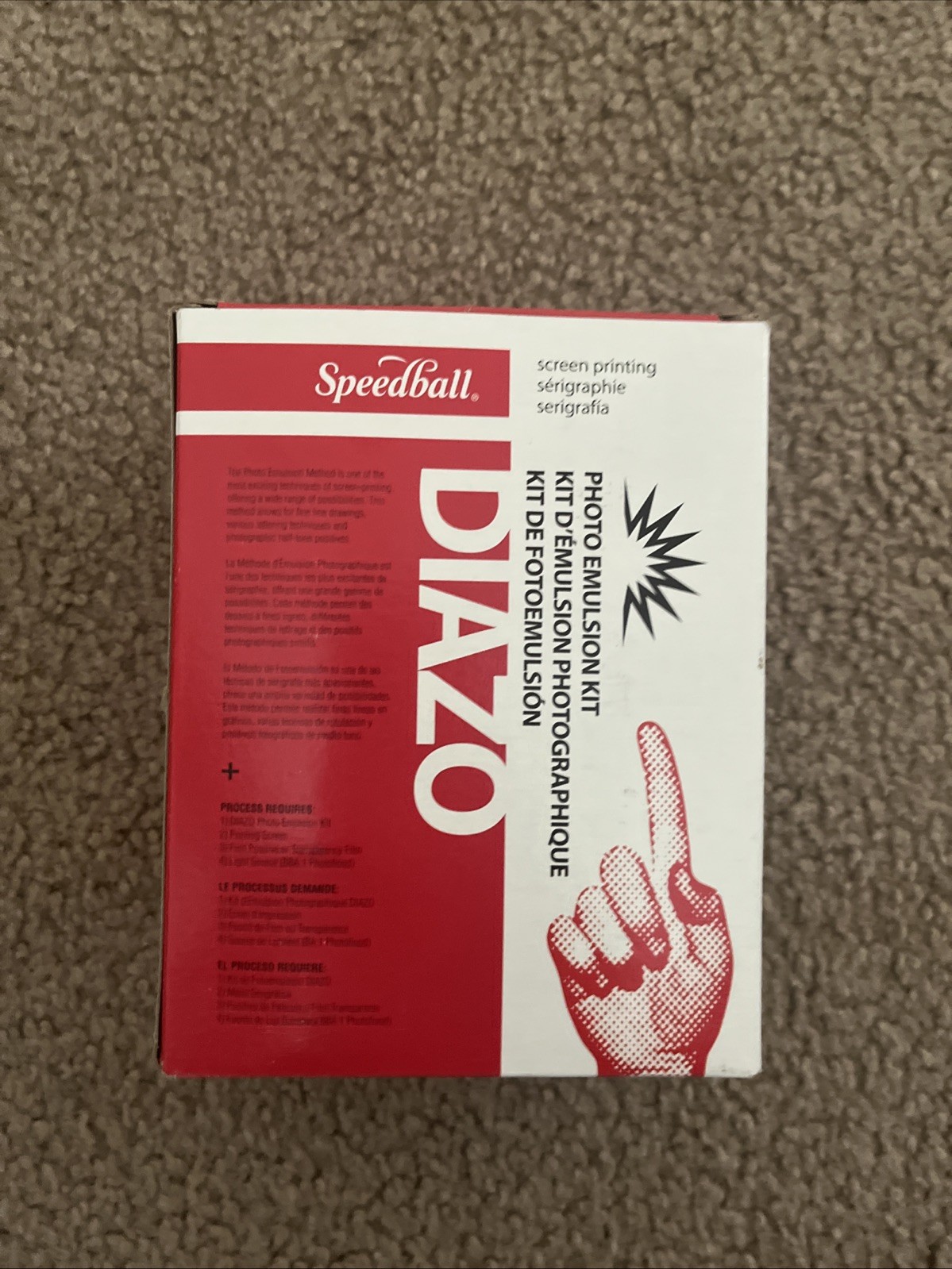 Speedball Art Products Diazo Photo Emulsion Kit for Screen Printing