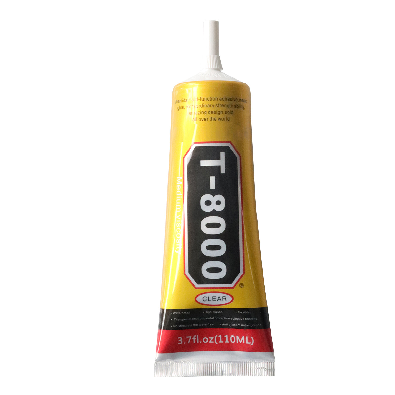 15/50/110ml T8000 Glue Needle Point Drill Phone Screen Repair Glass Jewelry Glue
