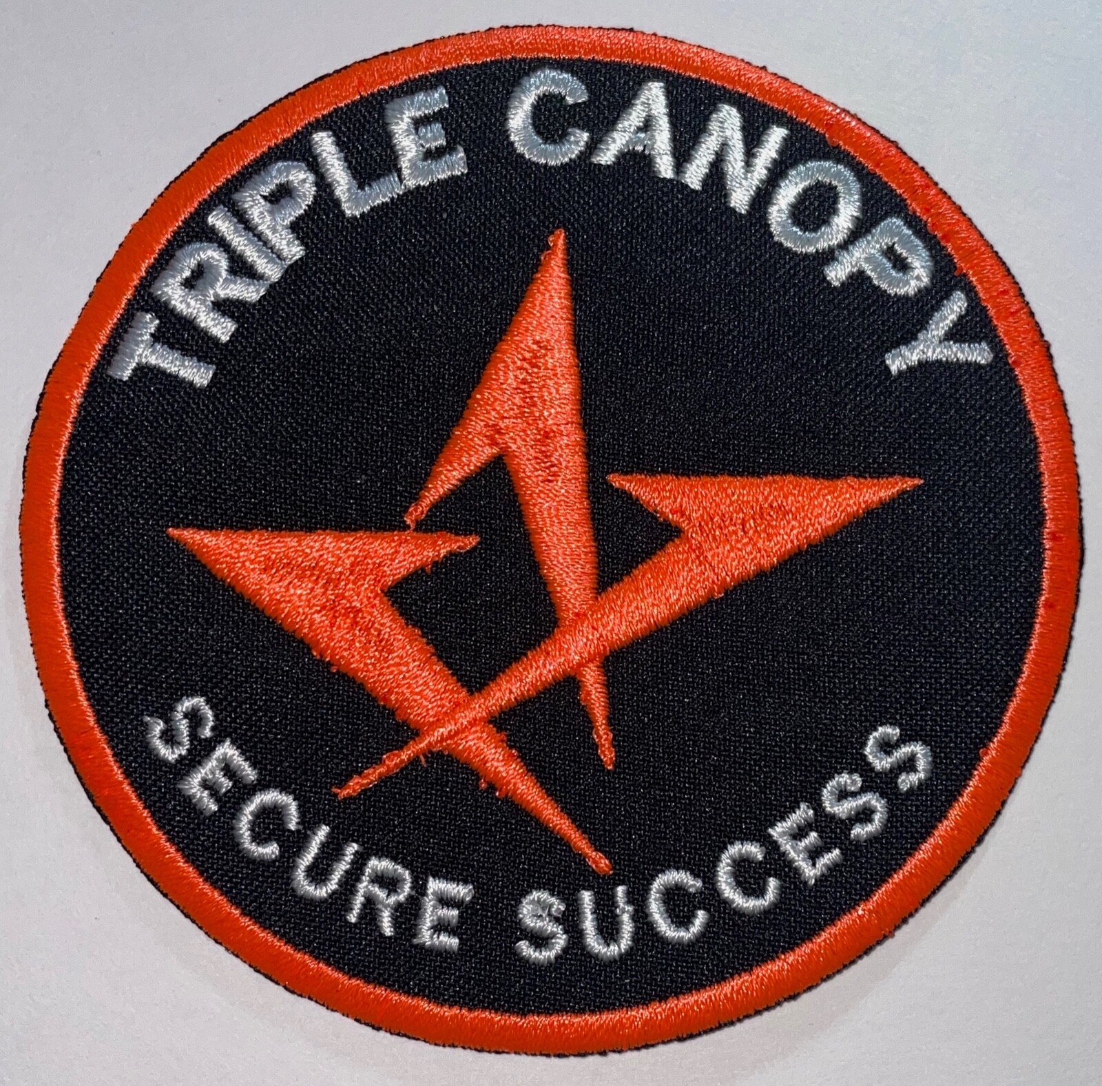 Triple Canopy Secure Success Security Mercenary Soldier Patch New B699