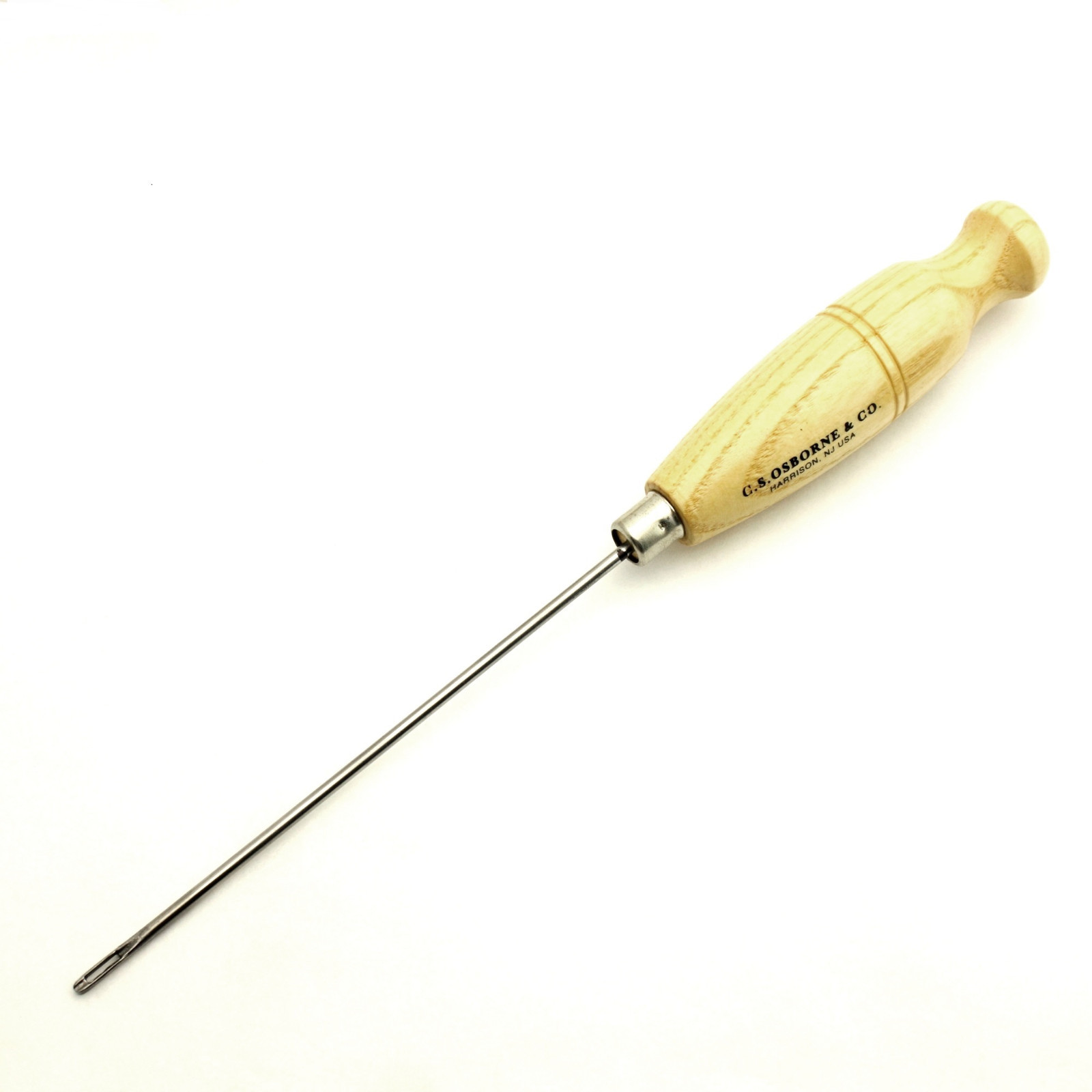 C.S. Osborne 9-1/4″ Long Lacing Awl #421-L Learthercarft Tool