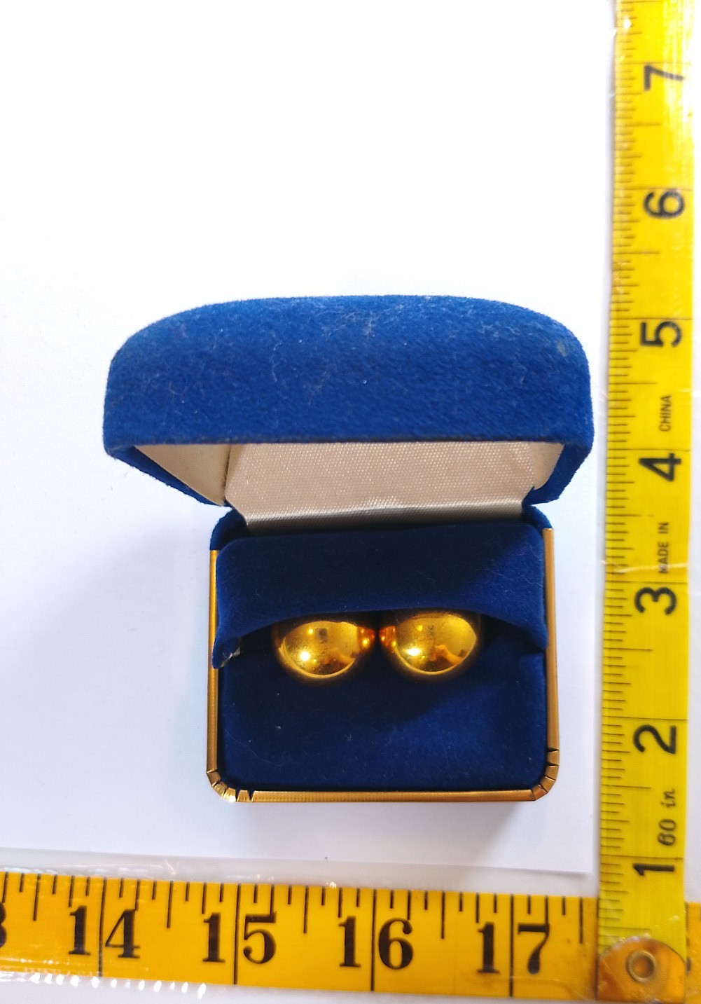 Benwa golden balls in blue casing Tokyo, Japan