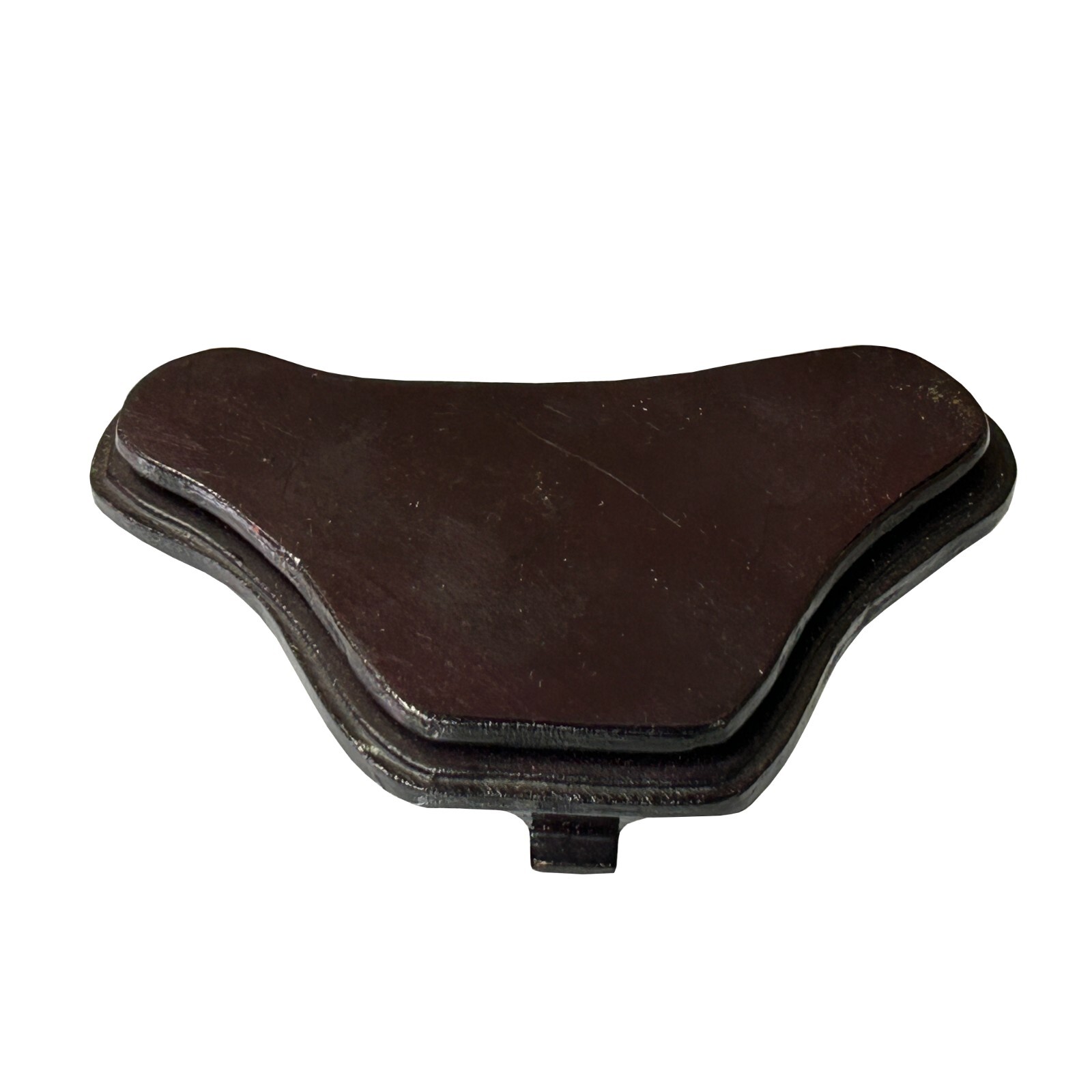 2.5″ Dark Brown Wood Irregular Shape Display Stand Riser Easel ws4123