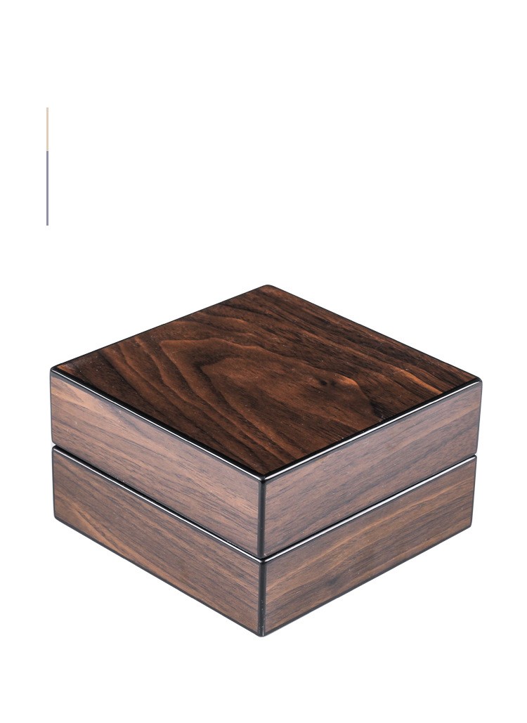 Wood Ashtray With Metal Rests Two Slot Large Home Ashtray